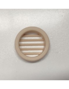 AEREATORE DA INCASSO COLORE AVORIO PER MOBILIO DA 30 MM