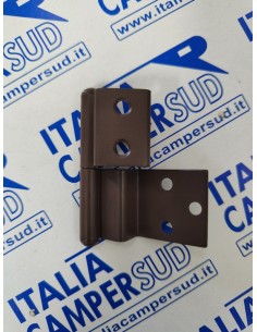 CERNIERE PER BORDI IN PVC MARRONI