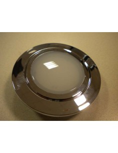 FARETTO INTERNO CROMATO A LED DIAMETRO 8 CM PER LAIKA E...