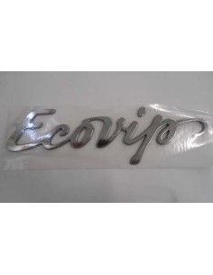 ETICHETTA ADESIVA CROMATA SCRITTA ECOVIP