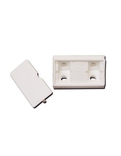 ANGOLARE FISSAGGIO PER MOBILI 4 FORI BIANCO