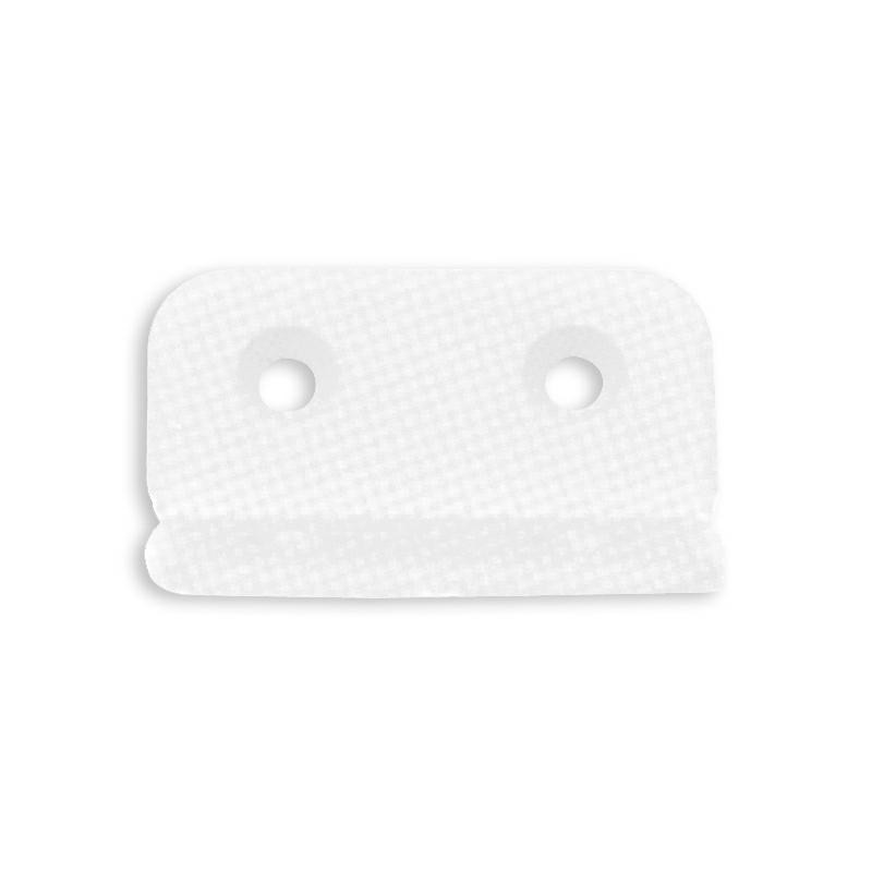 CERNIERA PIANA BIANCA 44X41 MMIN POLIPROPILENE...