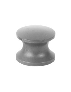 POMELLO PER SERRATURA PUSH LOCK COLORE  GRIGIO SCURO.