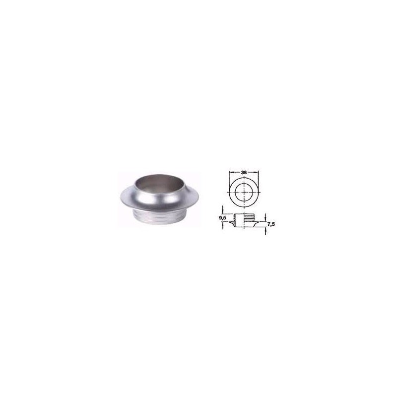 ROSETTA 13 MM PER SERRATURA PUSH LOCK COLORE...
