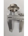 ROSETTA 13 MM PER SERRATURA PUSH LOCK OTTONE LUCIDO.