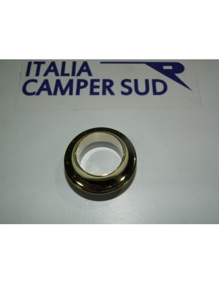 ROSETTA 23 MM  PER SERRATURA PUSH LOCK OTTONE COLORE LUCIDO