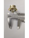 ROSETTA 23 MM  PER SERRATURA PUSH LOCK OTTONE COLORE LUCIDO