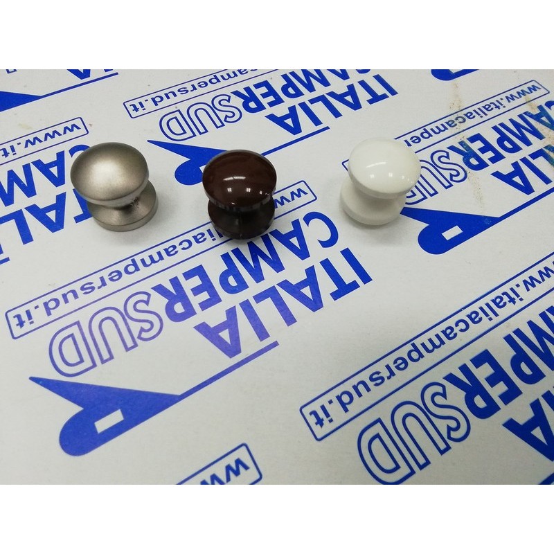 POMELLO MINI PER PORTE E ANTE  COLORE MARRONE
