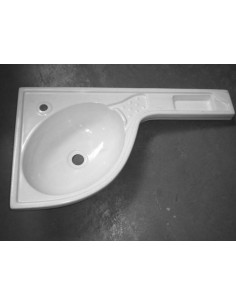 LAVELLO BAGNO COLORE BIANCO PER LAIKA ECOVIP 5