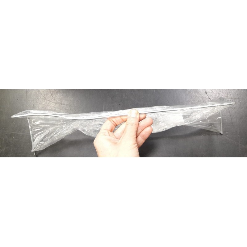 SUPPORTO BOTTIGLIE ARGENTO FRIGO DOMETIC L 392MM