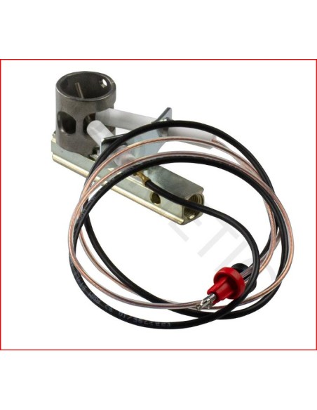 BRUCIATORE GAS PER FRIGO DOMETIC TIPO S/7 - SENZA UGELLO COMPRESO CANDELETTE