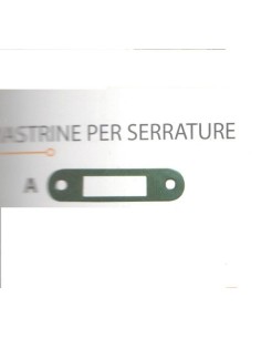 PIASTRINA DI BLOCCO PER SERRATURA
