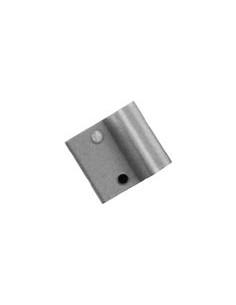 CERNIERA IN ALLUMINIO ARGENTO PER PORTA D INGRESSO LAIKA