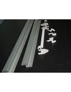 GUIDA TAVOLO SCORREVOLE LUNG. 95 CM ALLUMINIO