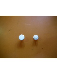 COPRI FORO IN PLASTICA DA 5 MM BIANCO