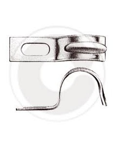 GRAFFE METALLICHE PER TUBI DIAMETRO 26 MM