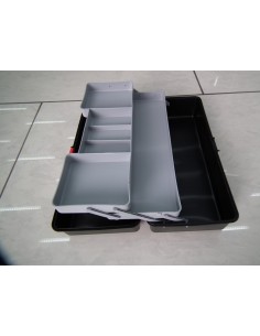 CASSETTA 2 SCOMPARTI PORTATUTTO 40X18X13H