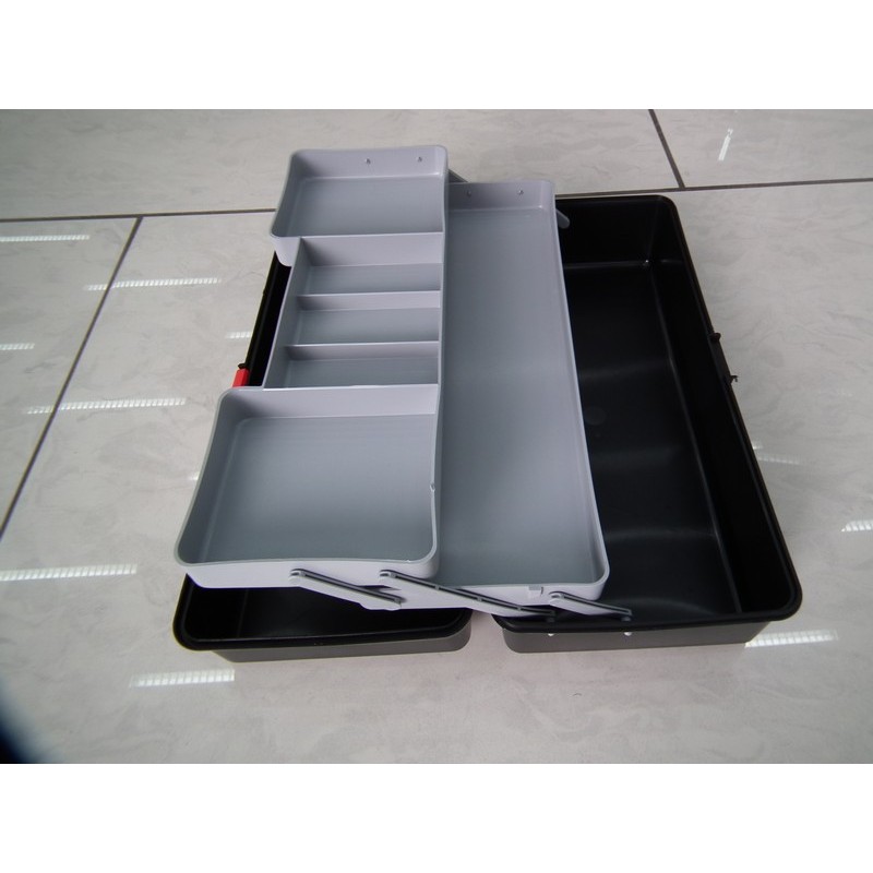 CASSETTA 2 SCOMPARTI PORTATUTTO 40X18X13H