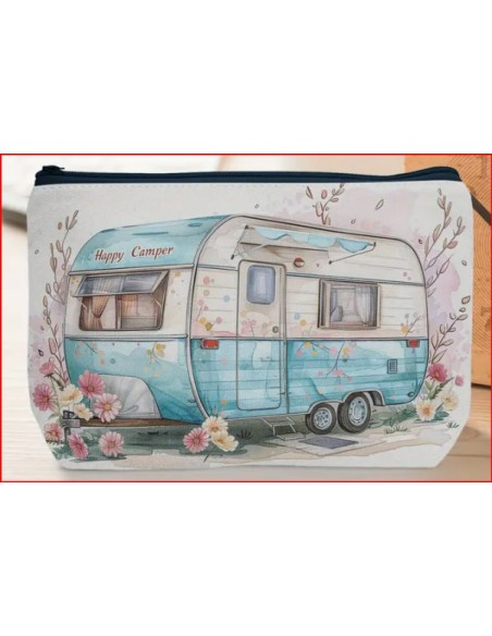 POCHETTE CON CERNIERA FANTASIA CAMPER