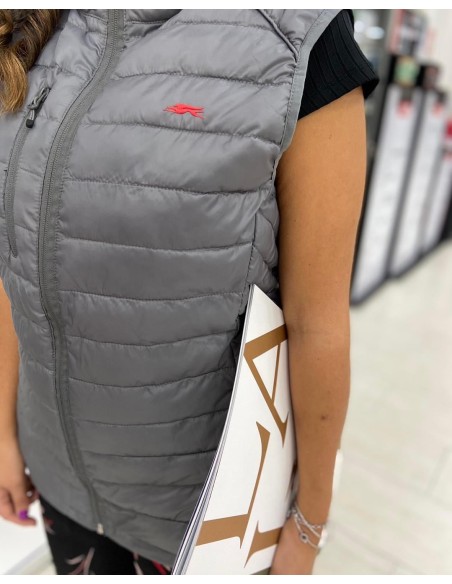 PIUMINI GILET LAIKA GRIGIO TG M