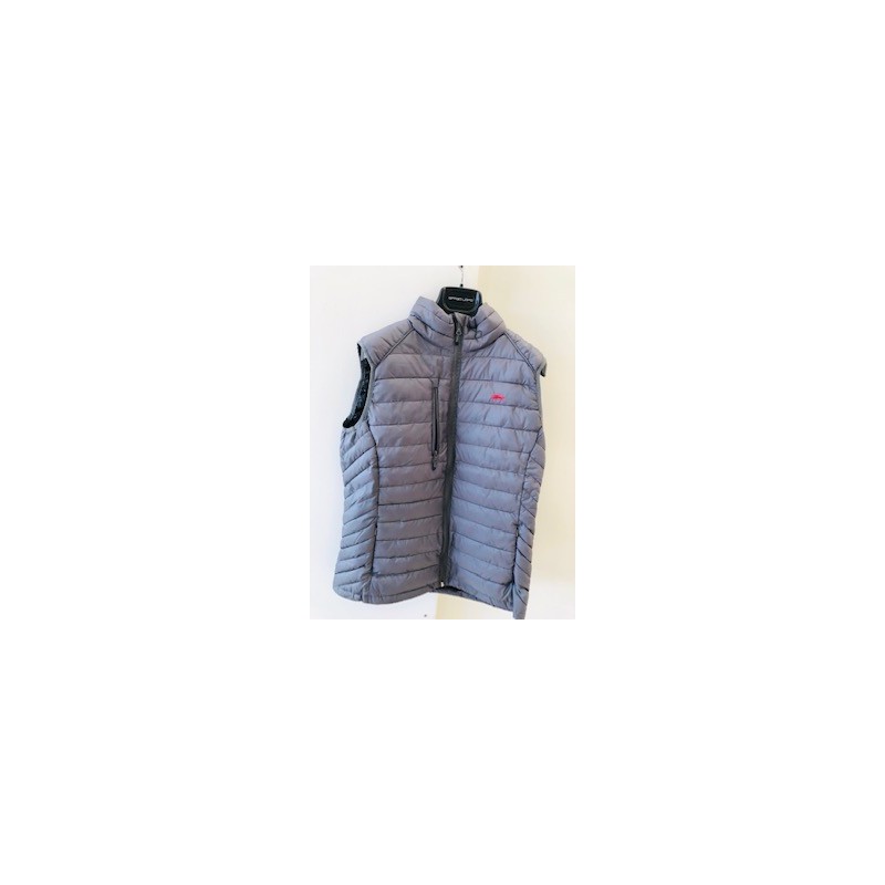 PIUMINO  GILET LAIKA GRIGIO TG L