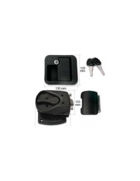 SERRATURA ANTISCASSO M1 CEE NERA