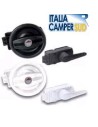 SERRATURA DX PER PORTA UNIVERSALE COLORE NERO