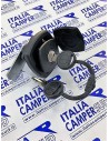 SERRATURA QUADRATA ZADI COMPLETA DI ROTORE E COPPIA CHIAVI TONDA CON SPORTELLO NERO