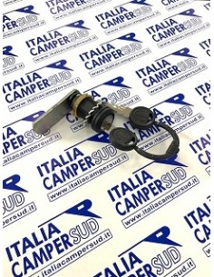 SERRATURA ZADI IN PLASTICA NERA PER GAVONI MOVIMENTO A...