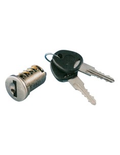 KIT 1 CILINDRO CON COPPIA CHIAVI OVALE PER SERRATURE FAP...