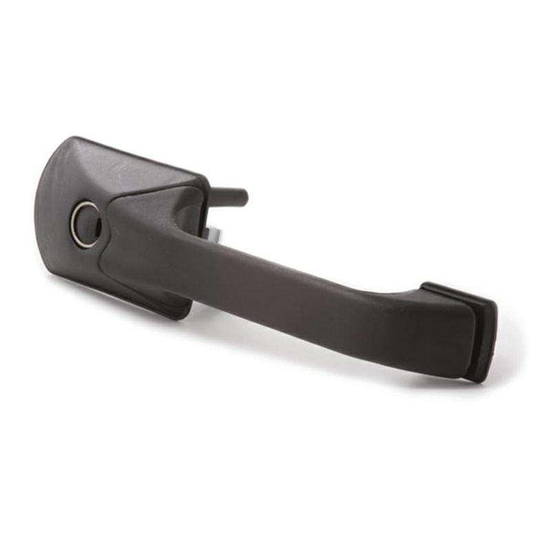 SERRATURA ESTERNA DX PER PORTE CAMPER,COLORE NERO