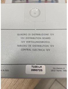 QUADRO DISTRIBUZIONE 12V CBE  MODELLO TU30-LK 2