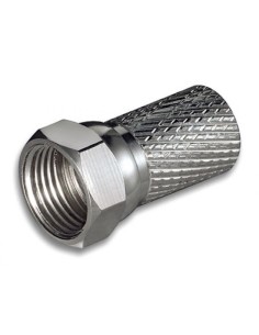 CONNETTORE A   F   PER CAVO SATELLITARE MAX 6MM