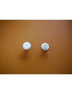 COPRI FORO IN PLASTICA DA 6 MM BIANCO
