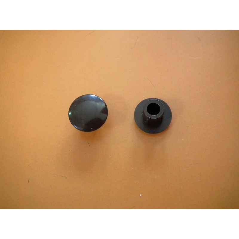 COPRI FORO PLASTICA DA 5 MM MARRONE