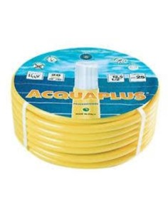 TUBO MAGLIATO MM 15 DA 25 METRI ACQUA PLUS COLORE GIALLO