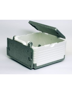 CONTENITORE GRIGIO/BIANCO PER IL TRASPORTO