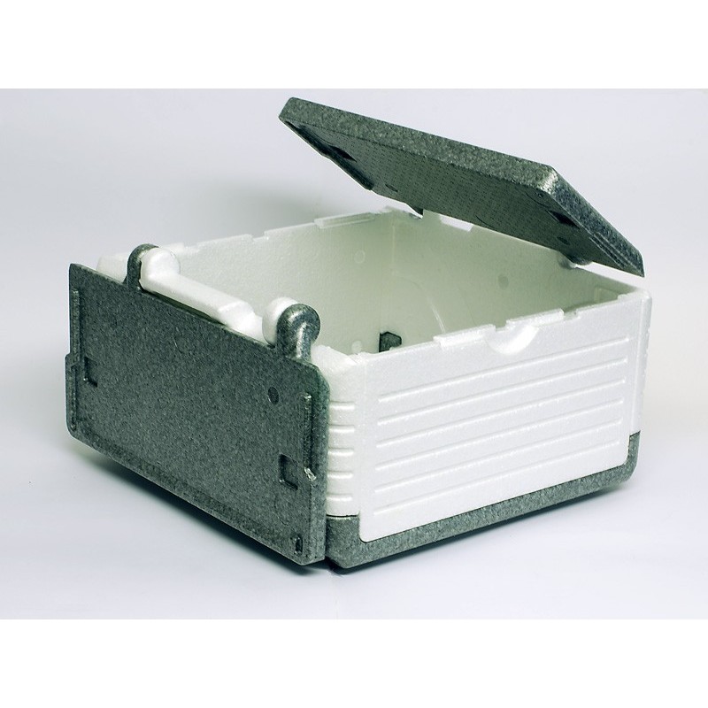 CONTENITORE GRIGIO/BIANCO PER IL TRASPORTO