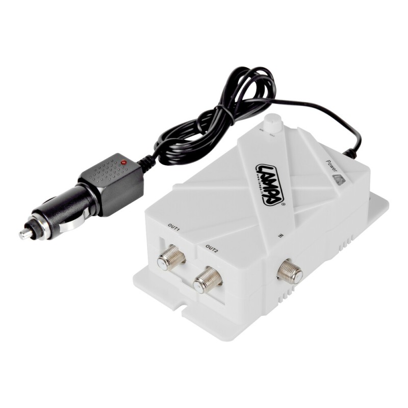 AMPLIFICATORE ANTENNA TV 12V/24V