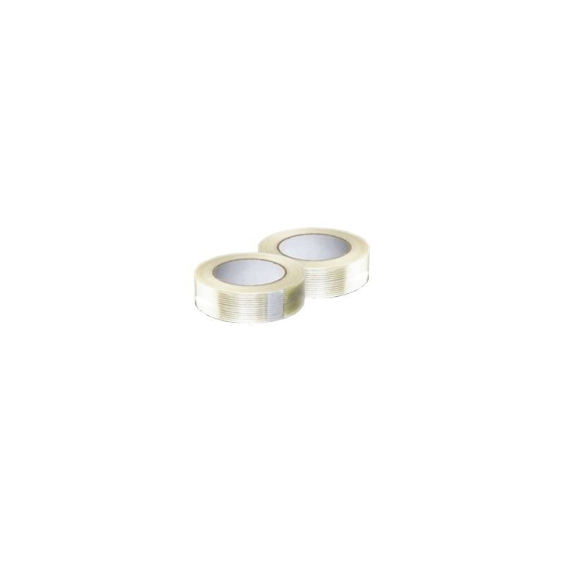 NASTRO IMBALLO RINFORZATO TRASPARENTE 19X50MT...