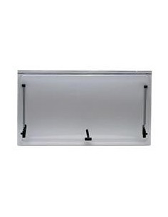 FINESTRA INTEGRALE GRIGIA 500X450 MM, TIPO SEITZ
