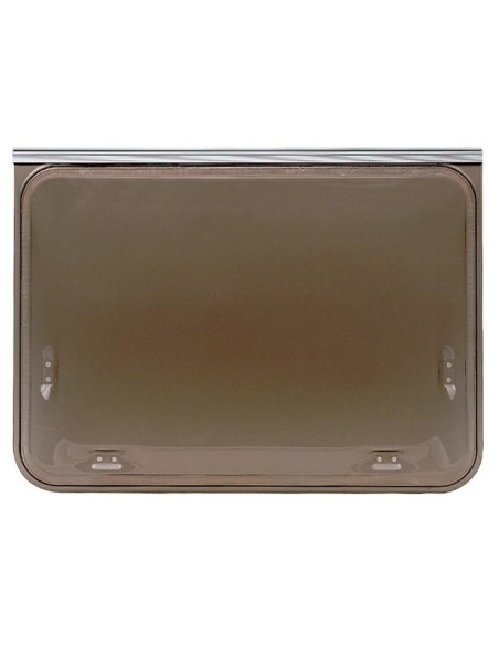 FINESTRA SERIE EUROPA 1250X300 MM, COLORE MARRONE