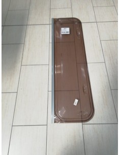FINESTRA SERIE EUROPA 1250X300 MM, COLORE MARRONE 2