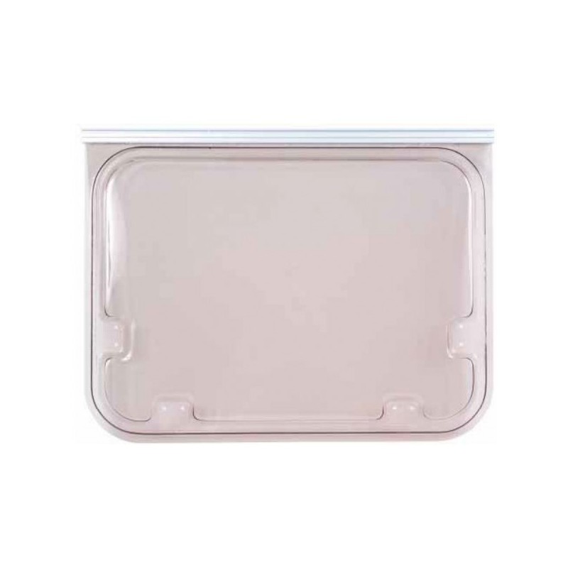 FINESTRA SERIE EUROPA 350X550 MM, OPALINA MARRONE