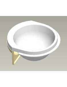 LAVELLO BAGNO COLORE BIANCO LAIKA