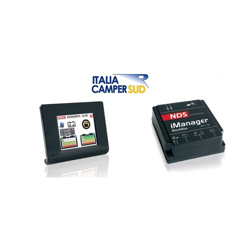 I-MANAGER 12V 150A CON DISPLAY TOUCH SISTEMA DI...