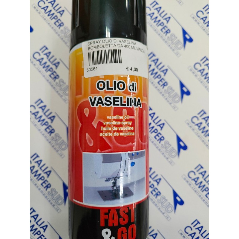 SPRAY OLIO DI VASELINA BOMBOLETTA DA 400 ML...