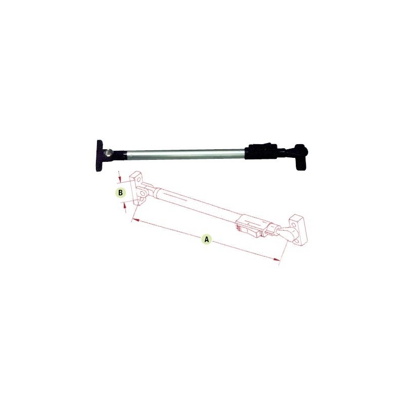 BRACCETTI PER FINESTRE A FRIZIONE MM160-320