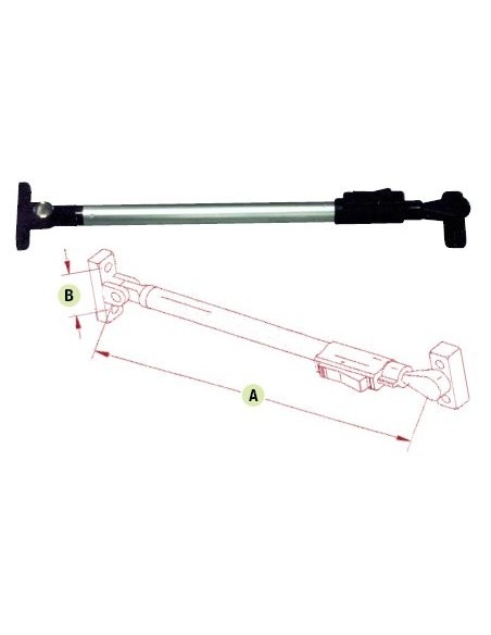 BRACCETTI PER FINESTRE A FRIZIONE MM160-320