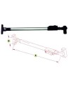 BRACCETTI PER FINESTRE A FRIZIONE MM160-320